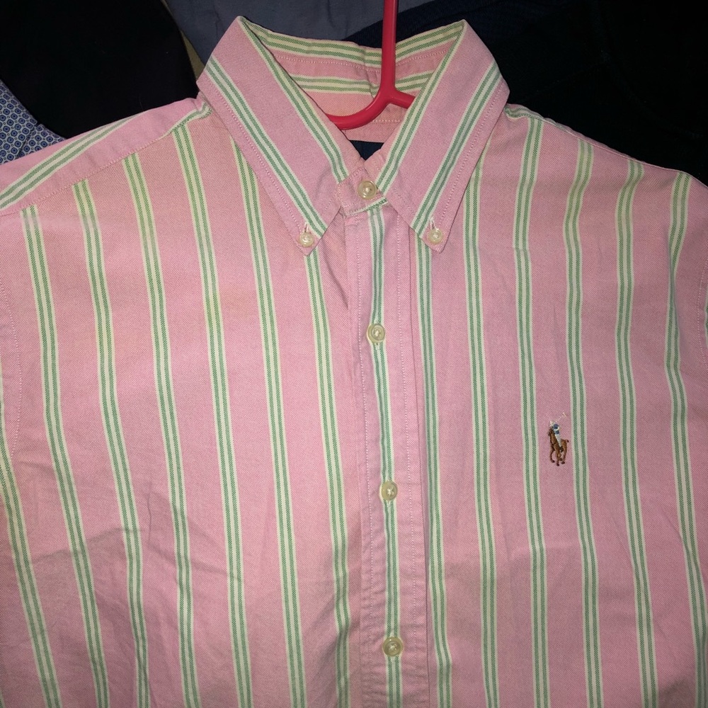 Polo Ralph Lauren pink button down - 14.5 - 32/33